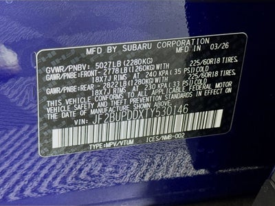 2026 Subaru OUTBACK Limited
