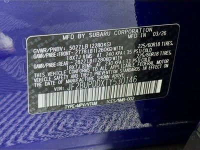 2026 Subaru OUTBACK Limited