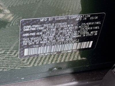 2026 Subaru OUTBACK Limited
