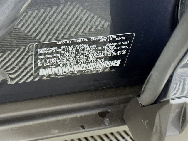 2026 Subaru OUTBACK Touring