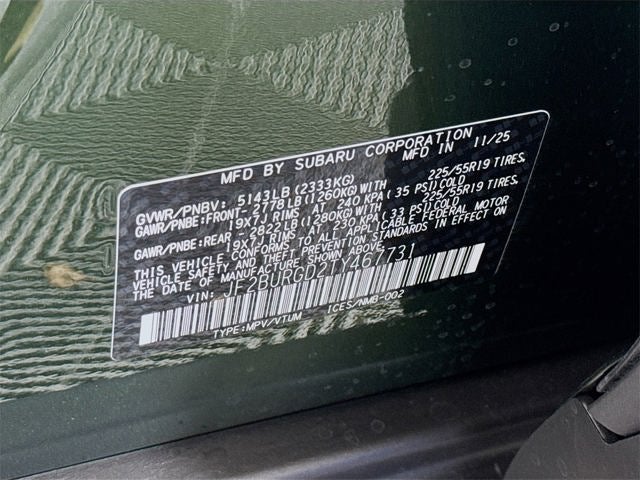 2026 Subaru OUTBACK Limited XT