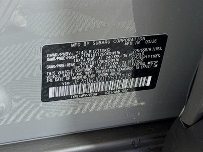 2026 Subaru OUTBACK Touring XT