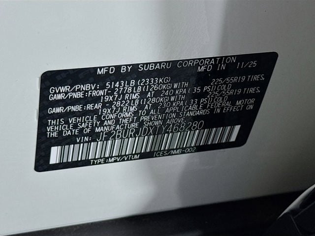 2026 Subaru OUTBACK Touring XT