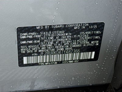 2026 Subaru OUTBACK Wilderness