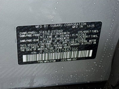 2026 Subaru OUTBACK Wilderness