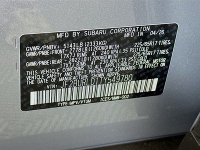 2026 Subaru OUTBACK Wilderness