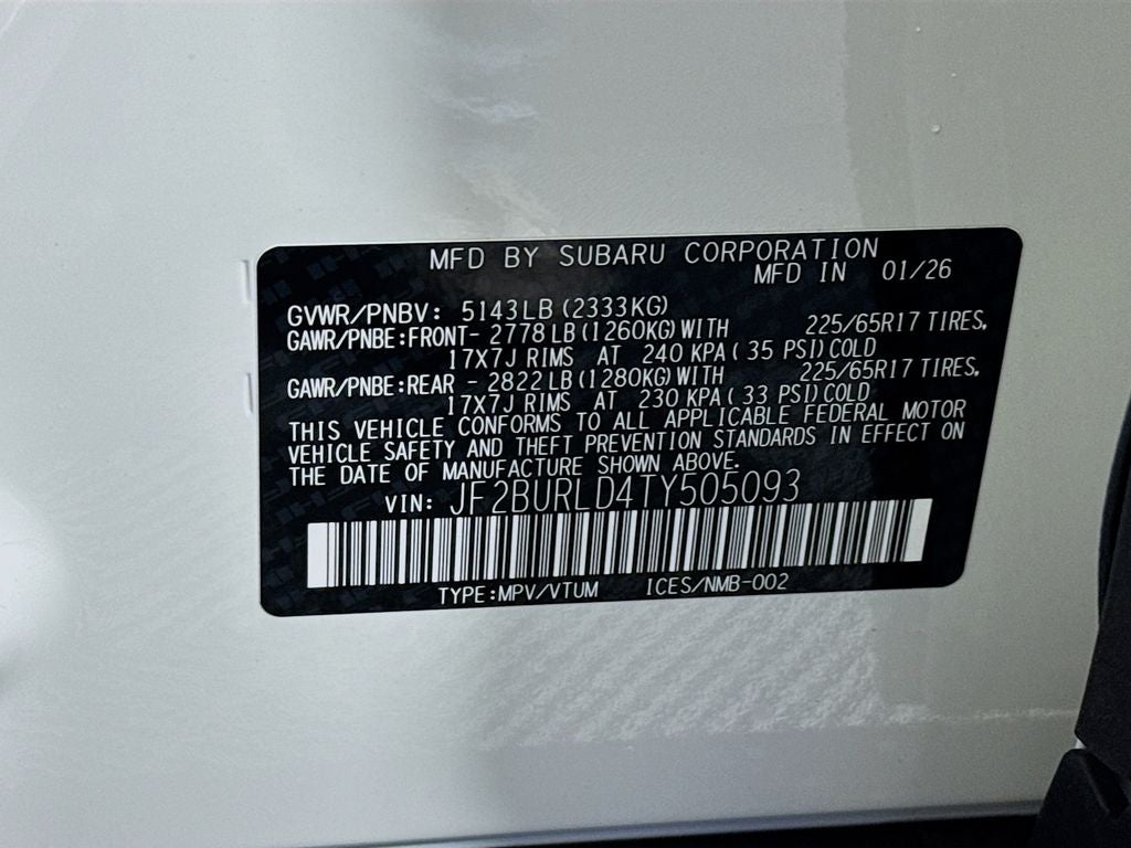 2026 Subaru OUTBACK Wilderness