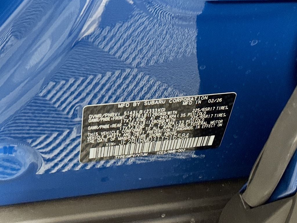 2026 Subaru OUTBACK Wilderness