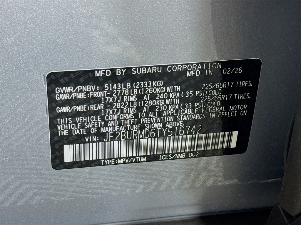 2026 Subaru OUTBACK Wilderness