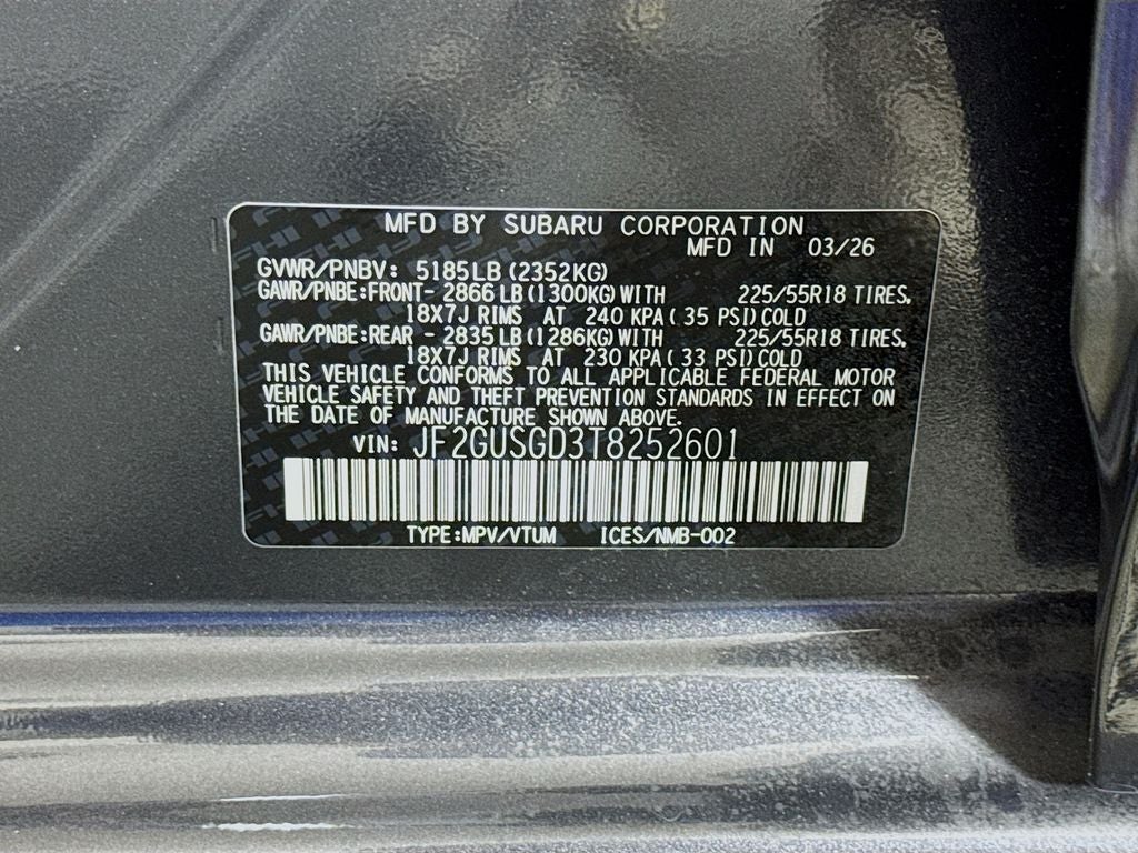 2026 Subaru CROSSTREK Sport Hybrid
