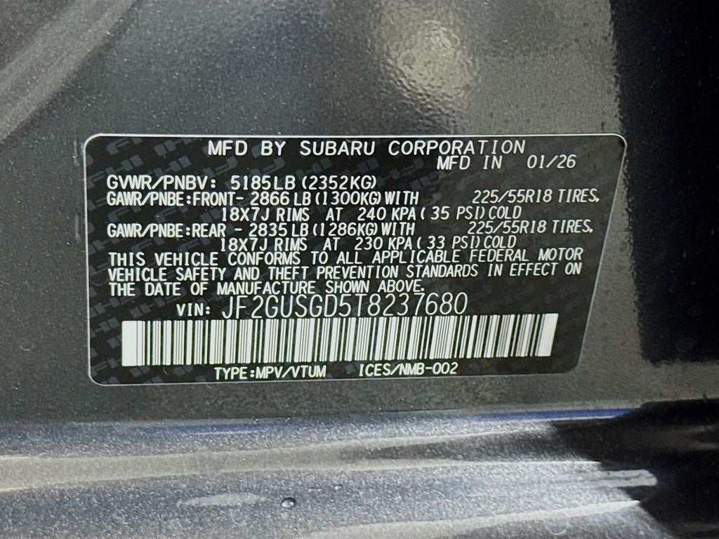 2026 Subaru CROSSTREK Sport Hybrid