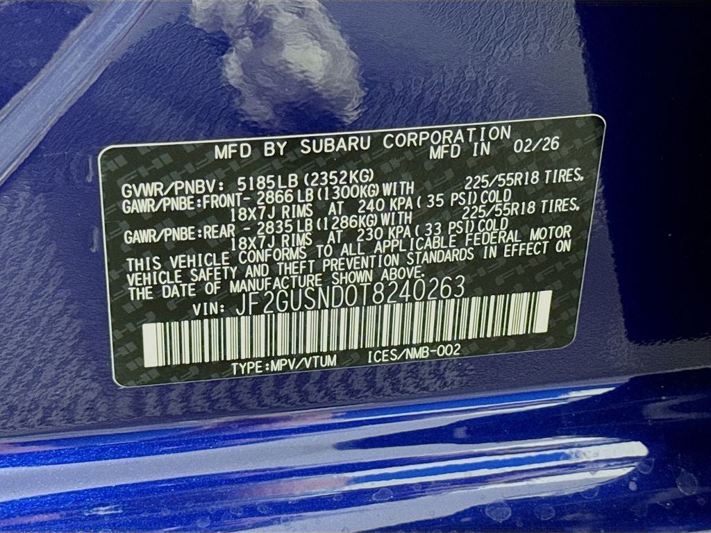 2026 Subaru CROSSTREK Limited Hybrid