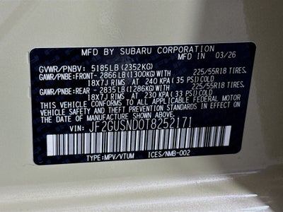 2026 Subaru CROSSTREK Limited Hybrid