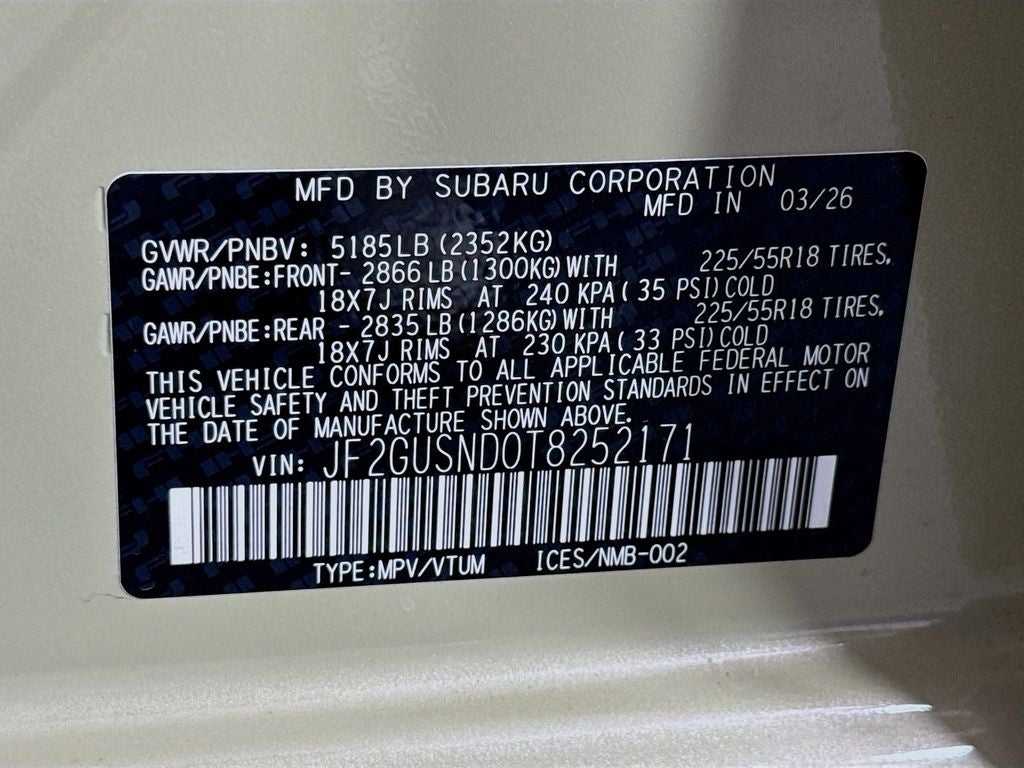 2026 Subaru CROSSTREK Limited Hybrid