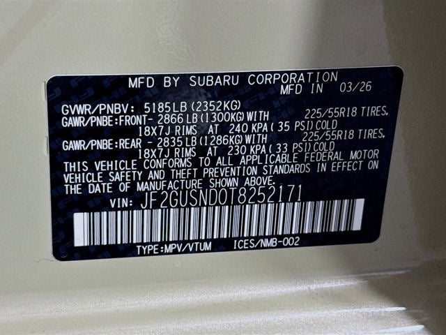2026 Subaru CROSSTREK Limited Hybrid