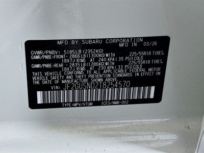 2026 Subaru CROSSTREK Limited Hybrid