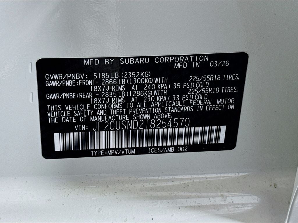 2026 Subaru CROSSTREK Limited Hybrid