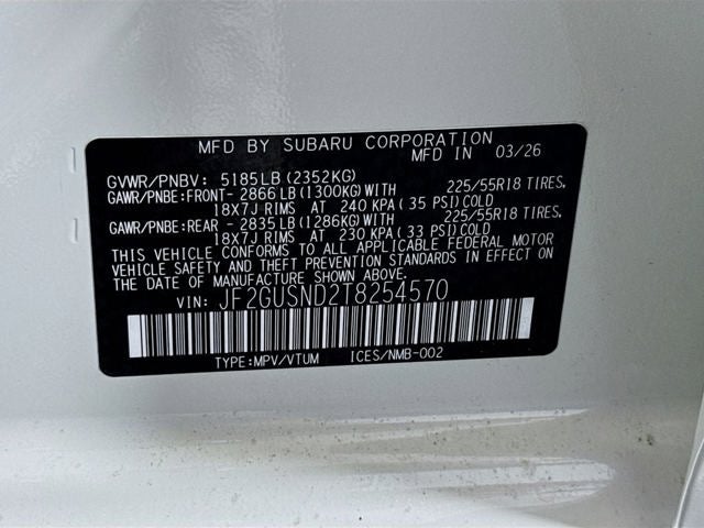 2026 Subaru CROSSTREK Limited Hybrid