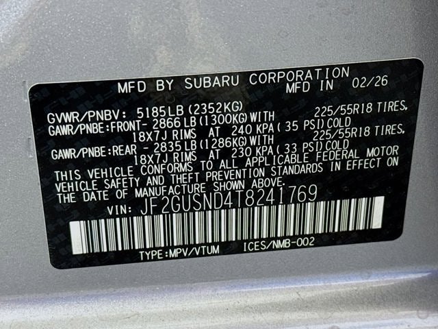 2026 Subaru CROSSTREK Limited Hybrid