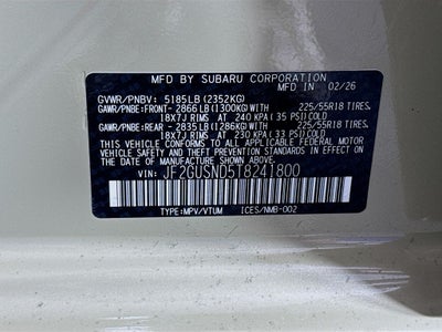 2026 Subaru CROSSTREK Limited Hybrid