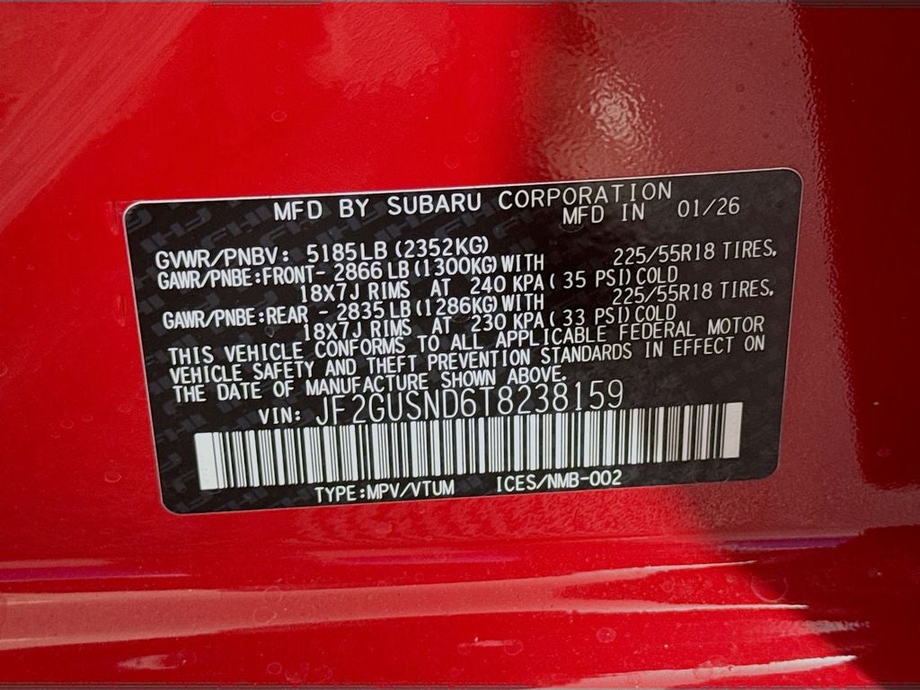 2026 Subaru CROSSTREK Limited Hybrid