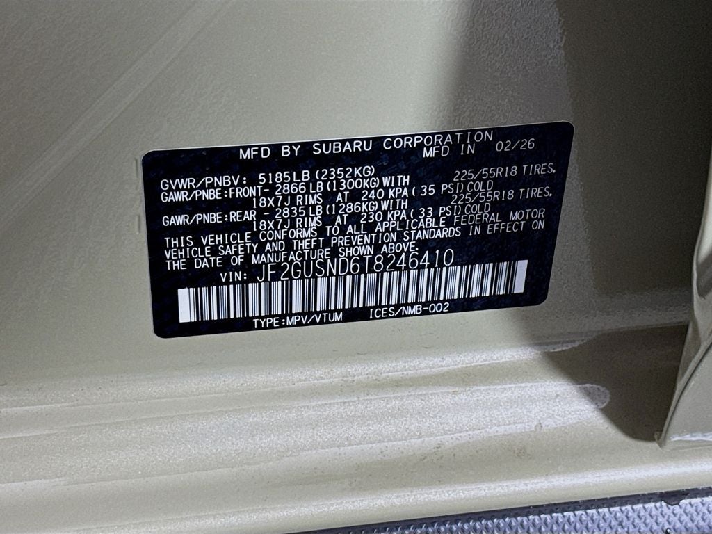 2026 Subaru CROSSTREK Limited Hybrid