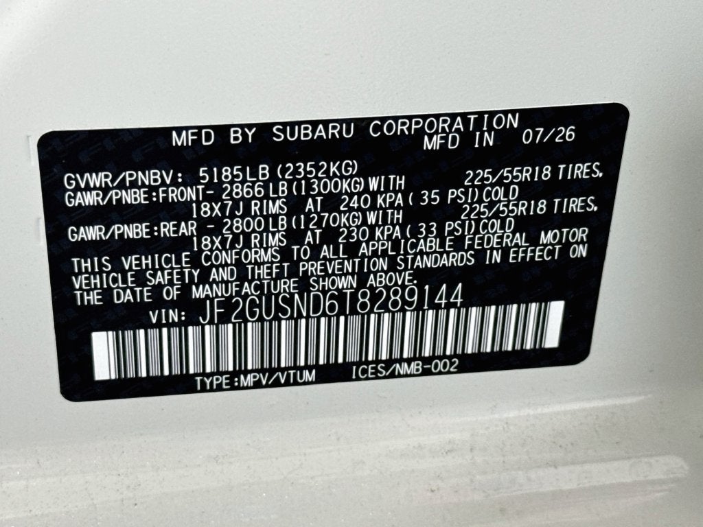 2026 Subaru CROSSTREK Limited Hybrid