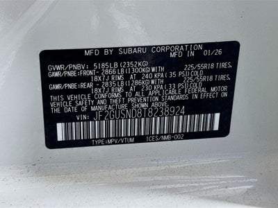 2026 Subaru CROSSTREK Limited Hybrid