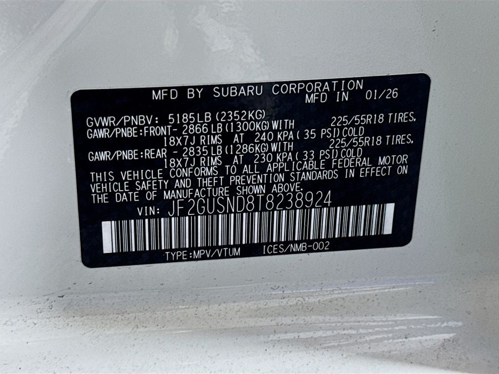 2026 Subaru CROSSTREK Limited Hybrid