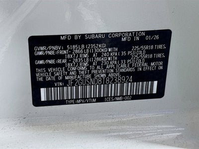 2026 Subaru CROSSTREK Limited Hybrid