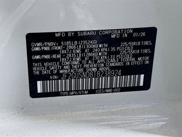 2026 Subaru CROSSTREK Limited Hybrid