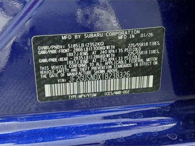 2026 Subaru CROSSTREK Limited Hybrid