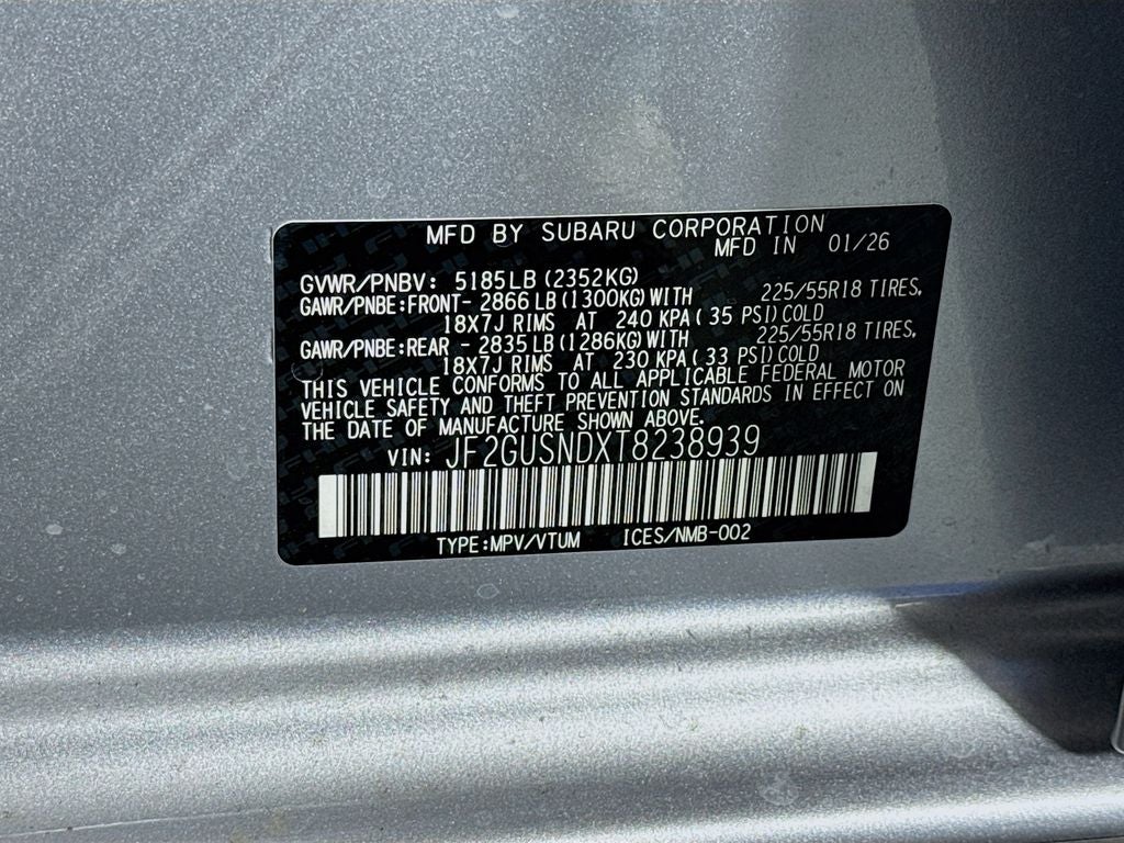 2026 Subaru CROSSTREK Limited Hybrid