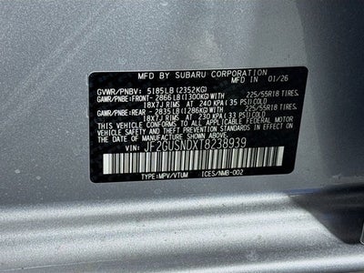 2026 Subaru CROSSTREK Limited Hybrid