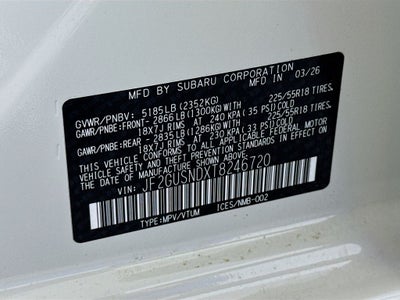 2026 Subaru CROSSTREK Limited Hybrid