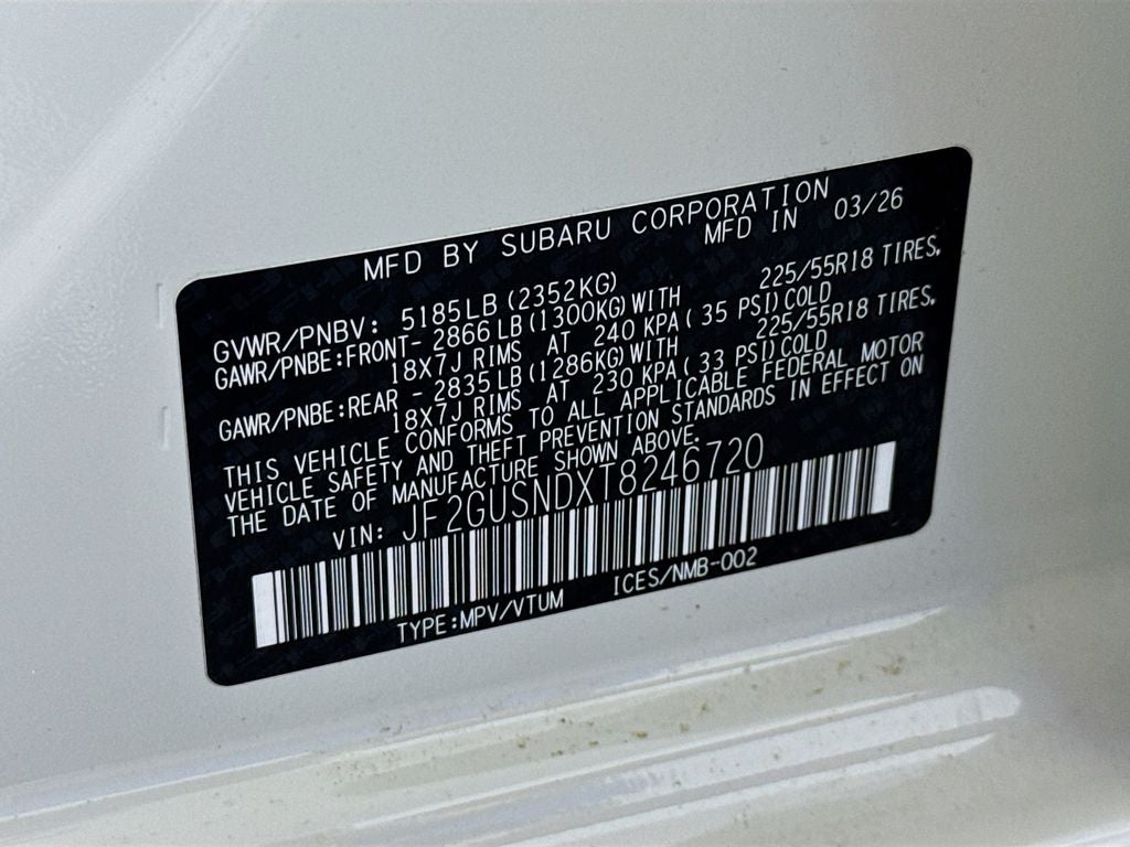 2026 Subaru CROSSTREK Limited Hybrid