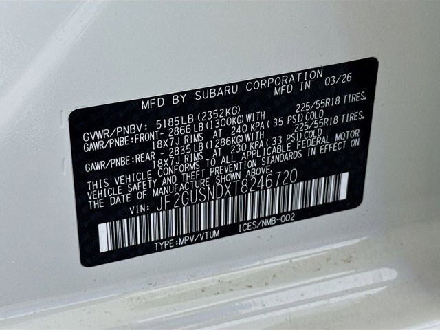 2026 Subaru CROSSTREK Limited Hybrid