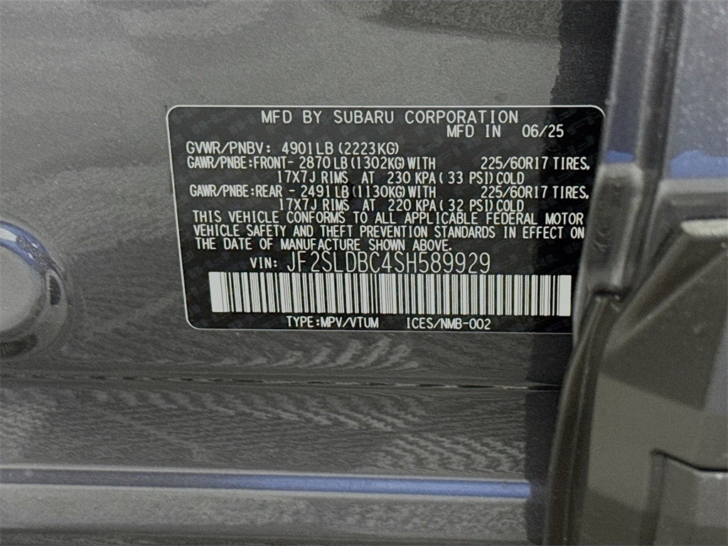 2025 Subaru FORESTER Premium