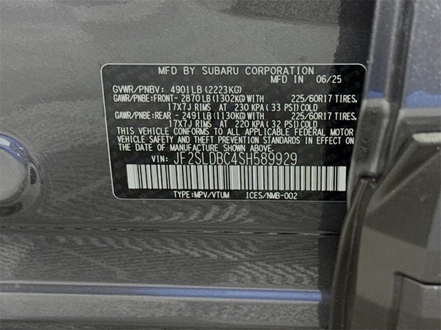 2025 Subaru FORESTER Premium