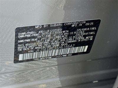 2025 Subaru FORESTER Limited