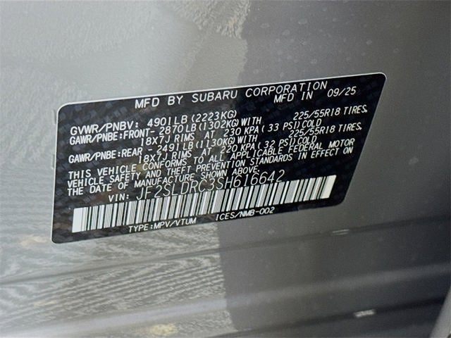 2025 Subaru FORESTER Limited