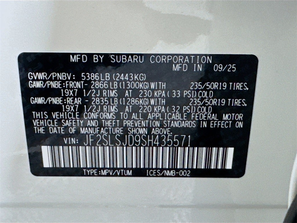 2025 Subaru FORESTER Sport Hybrid