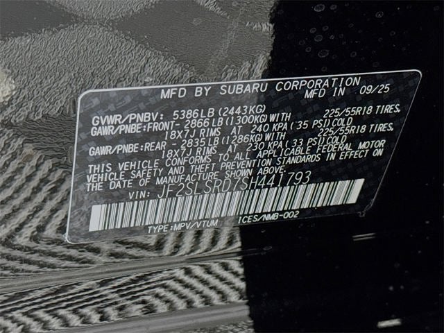 2025 Subaru FORESTER Limited Hybrid