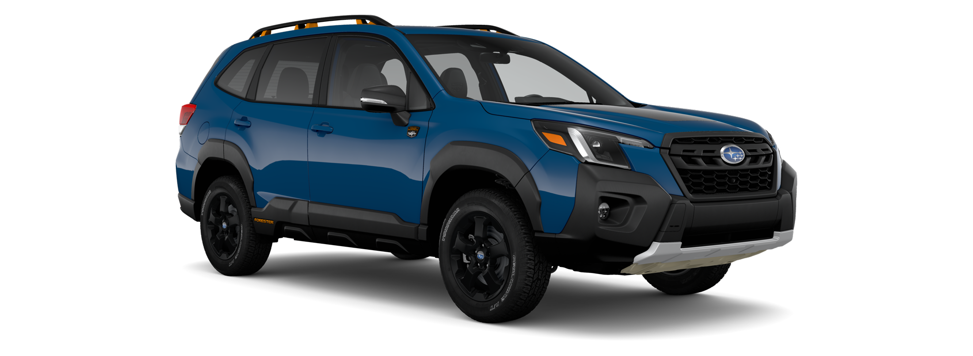 2025 Subaru Forester Wilderness Shown in Geyser Blue