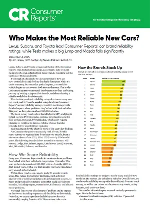 Who Makes the Most Reliable Cars | Dulles Motorcars Subaru in Leesburg VA