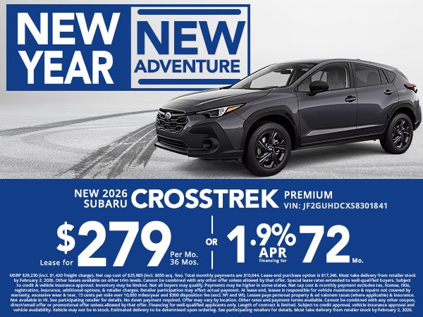 2026 Subaru Crosstrek