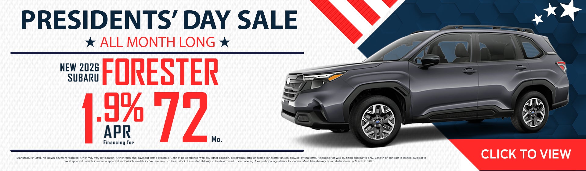 2026 Subaru Forester