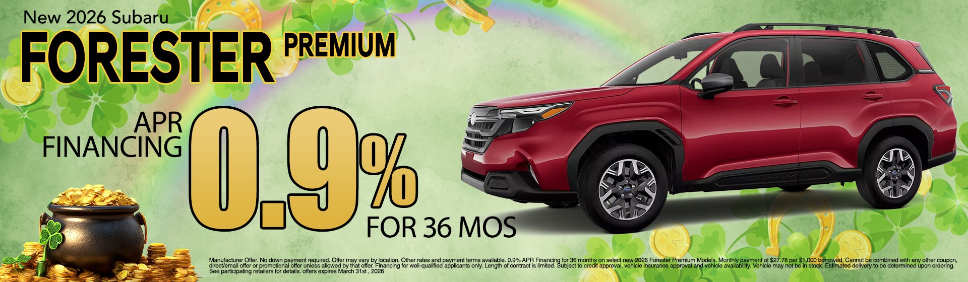 2026 Subaru Forester