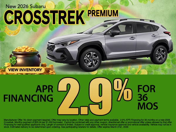 2026 Subaru Crosstrek