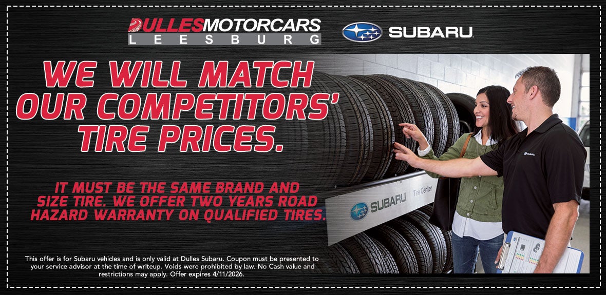 Competitor Tire Price Match